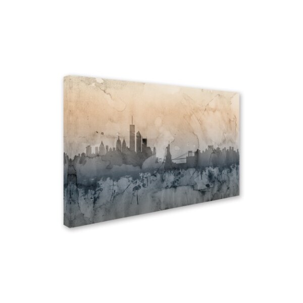 Michael Tompsett 'New York Skyline VI' Canvas Art,16x24